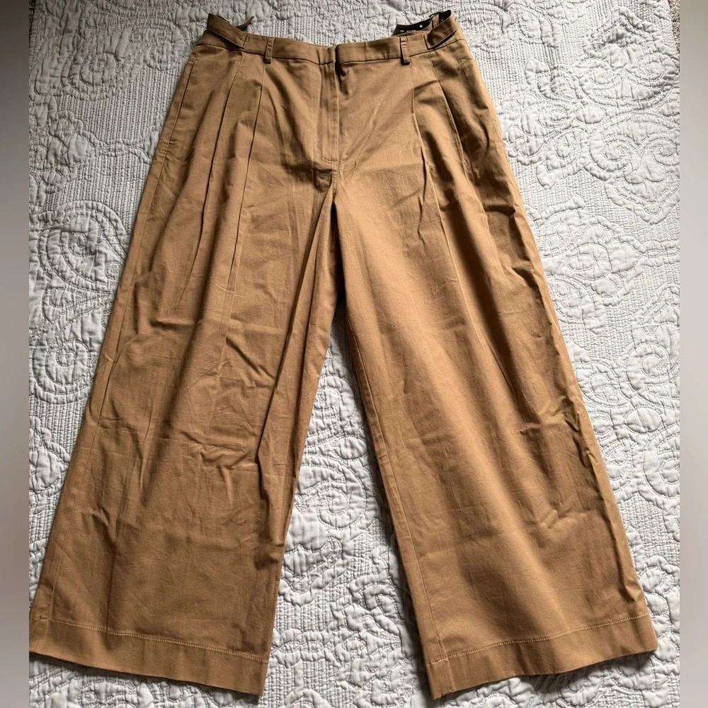 NWOT Abercrombie & Fitch Women’s Utility Tailored Wide Leg Pants Size 33 - Picture 3 of 9